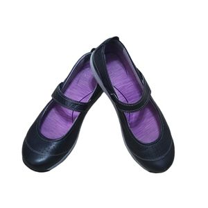 Dansko Black Leather Mary Jane's Women's Size 41